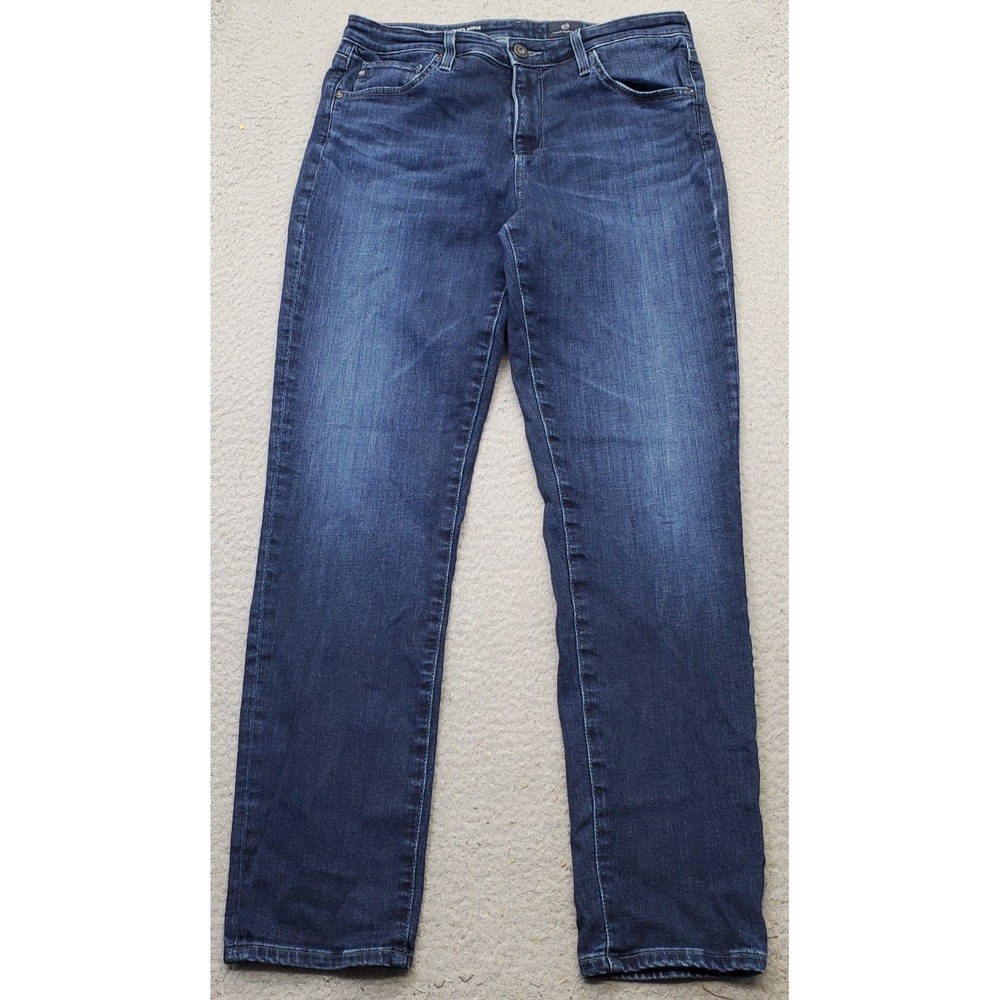 AG Adriano Goldschmied‎ Prima Cigarette Ankle Jeans Womens 30 Regular Blue Denim